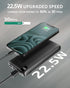 CONXWAN Portable Charger 26800mAh Power Bank 22.5W Fast Charging, 4 USB Outputs PD External Backup Charger Cell Phone USB C Battery Pack Compatibl...