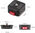 Quick Release Plate Kit QR Plate Camera Mount Adapter, Quick Release System with 1/4 Inch Screw for DSLR/Cameras/Tripod/Monopod/Slider/Handheld Gi...