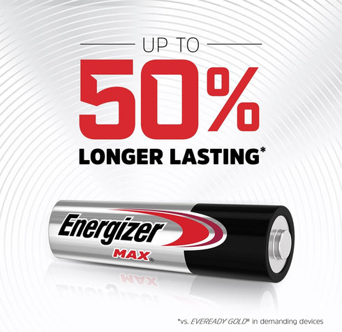 Energizer AAA Batteries, Max Triple A Alkaline, 16 Count...