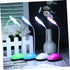 Foldable Table Lamp, White, Plastic, Battery Powered, LED, Desk Lamp for Reading...