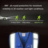 Reflective Safety Vest for Men Women with 5 Pockets and Zipper Front High Visibility Mesh Vest Hi Vis Construction Work Vest,Meets ANSI/ISEA Stand...