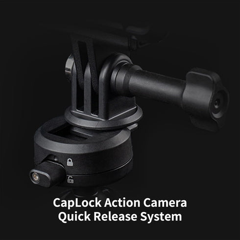 PGYTECH CapLock Action Camera Quick Release Set Compatible with DJI OSMO Action 4/3, Gopro Hero 12/11/10, Action Cameras and Smartphones...