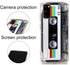 Case for Galaxy S20 with Reinforced Corners TPU Soft Bumper Retro Cassette Tape Case Compatible with Samsung Galaxy S20...