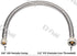 EZ-Fluid Plumbing 30" x 1/2" Fip x 3/8" Comp S.S Braided Flexible Water Hoses Connectors,Faucet Supply Line,Faucet Water Supply Hose Connector Lin...