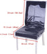jezmozo Dining Chair PVC Plastic Covers-Heavy Duty Clear Slipcovers Seat Protectors Waterproof Covers 20" W x 19.3" D(Clear, 2)...