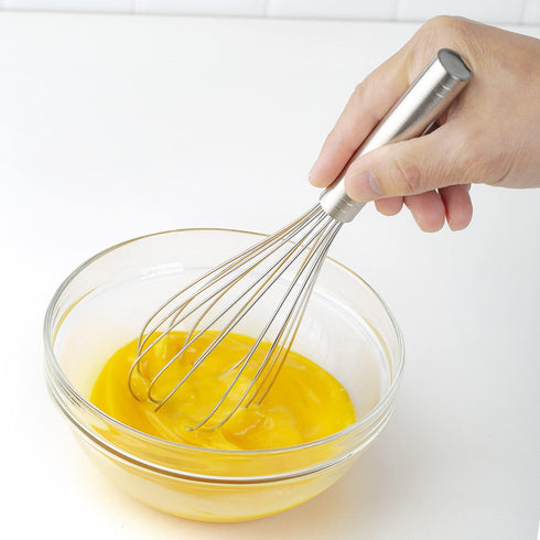 Prepworks by Progressive 10" Balloon Whisk, Handheld Steel Wire Whisk Perfect for Blending, Whisking, Beating and Stirring, BPA Free, Dishwasher S...