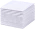 Men's Handkerchiefs 18 Pack 100% White Cotton Solid White Hankie...