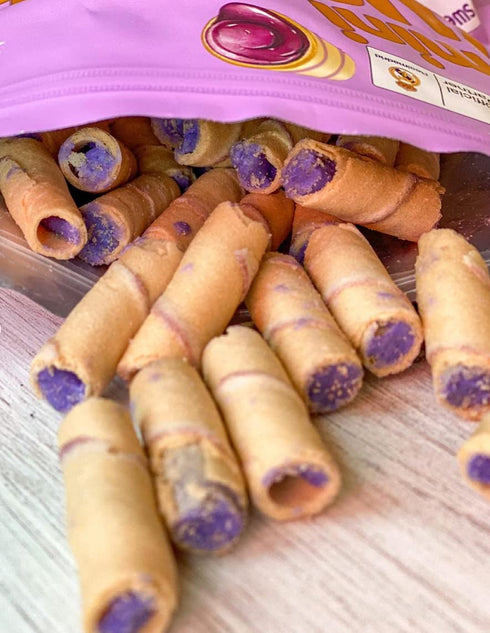 Deka Mini Wafer Bites (Ube, Pack of 1)...