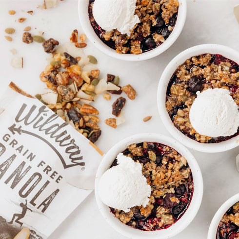 Wildway Keto Granola | Coconut Cashew | Grain-Free, Certified Gluten-Free Cereal | Vegan, Low Carb | No Sugar Added | Paleo-Friendly | Non-GMO Fru...