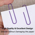 Paper Clips, 100PCS 2" Paper Clips Large?50MM), Durable & Rust Resistant Coated Paper Clips, Large Paper Clips Great for Office, School and Person...
