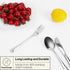 Travel Utensils with Case, Quatish Portable Silverware Set for Work, 304 Stainless Steel Reusable Travel Cutlery Set, Fork and Spoon Set for Campi...