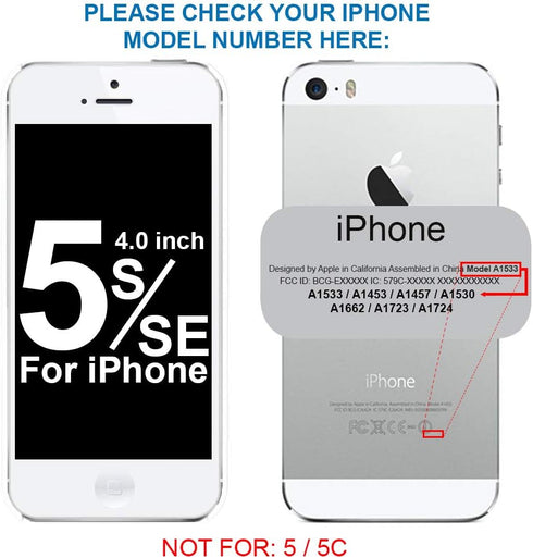 MMOBIEL SIM Card Slot Tray Holder Replacement Compatible with iPhone 5S/SE 2016 - Incl. SIM Pin - Silver...