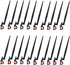 20Pcs Watering Sprayer, G Type Adjustable 360 Degree Water Irrigation Drippers on Stake Emitter Drip System...