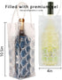 Ice Wine Bag, Wine Chiller, Wine Cooler Refrigerator, Wine Fridge, Wine Bottle Chiller Cooler for Red White Champagne or Sparkling. Gel Cooling Ho...