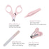 Baby Nail Kit, Baby Manicure Kit and Pedicure with Cute Owl Shape Case. Baby Nail Clipper, Scissor, Nail File & Tweezer for Newborn, Infant & Todd...