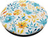 Floral Yellow Blue Flowers Botanical Watercolor Garden PopSockets PopGrip: Swappable Grip for Phones & Tablets PopSockets Adhesive PopGrip...