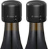 Wine Bottle Stopper With Twist Lock 2Pack,Wine Stopper With Silicone Reusable Wine Sealer, Wine Toppers Stopper Leak Proof And Keeps Wine Fresh Fo...