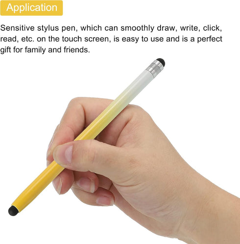 MECCANIXITY Stylus Pens for Touch Screens Dual Rubber Tips Capacitive Stylus Tablet Pen Sensitivity Precision for Universal Touch Devices, Gradien...
