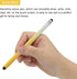 MECCANIXITY Stylus Pens for Touch Screens Dual Rubber Tips Capacitive Stylus Tablet Pen Sensitivity Precision for Universal Touch Devices, Gradien...