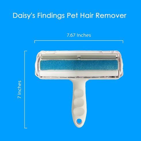 Pet Hair Roller - Versatile Reusable Lint Roller for Dogs and Cats, Clothes, Furniture, Couch, Carpet, and Bedding - Multi-Surface Fur Removal Too...