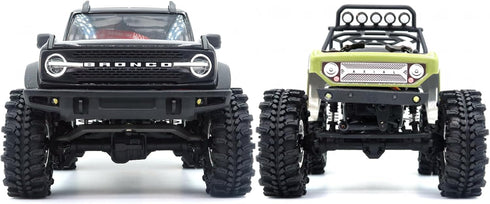 HOBBYSOUL 1.0 Mud Tires 61 * 22.4mm Super Soft Sticky 1.0 Crawler Tires for RC 1/18 TRX4M 1/24 AX24 SCX24 FCX24 Upgrade...