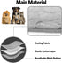Dog Cooling Mat Pet Cooling Pads Dogs & Cats Pet Cooling Blanket for Outdoor Car Seats Beds (Grey, 22IN*28IN)...