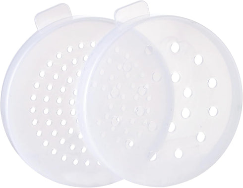 Winware 10-Ounce Polycarbonate Dredge with 3 Snap-on Lids...