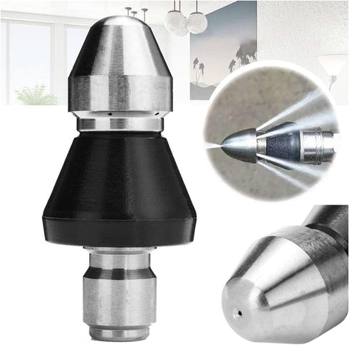 2023 Sewer Cleaning Tool High-pressure Nozzle, Drain Augers, Sewer Pipe Dredging And Cleaning Tools for Pipe Unclogging - Drain Clog Remover | Hai...