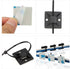 Zip Tie Mount 3/4" Black Small Wire Tie Adhesive Mounting,100 Pcs for Wire Clips Cable Management Cable Tie Anchors,Durability Pro-grade UV Wire H...