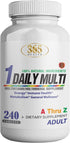 Multivitamin, Multimineral Supplement w/Antioxidants, Zinc, Vitamin D3 & B Vitamins, Gluten Free, Non-GMO Ingredients - (240 Count) 365 Health...