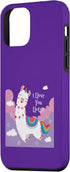 iPhone 12 mini Llama Animationsaurus Love You Lots Case...