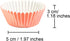 URATOT 100 Pieces Foil Metallic Cupcake Liners Muffin Wrappers Foil Baking Cups Muffin Paper Cases, Rose Gold...