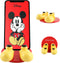 Disney Mickey Mouse Feet Cell Phone Stand with Bonus Decal Sticker- Cell Phone Holder for Home/Office-Universal Desk Phone Stand Compatible with A...