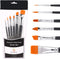 Bowitzki Face Paint Brush Set, 6pcs Artist Brushes for Body Face Painting,Acrylic Painting Watercolor Oil Gouache...