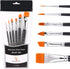 Bowitzki Face Paint Brush Set, 6pcs Artist Brushes for Body Face Painting,Acrylic Painting Watercolor Oil Gouache...