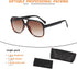 Freckles Mark Vintage Retro 70s Sunglasses for Women Men Classic Large Square Aviator Trendy Glasses...