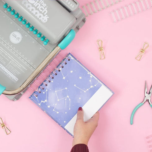 Craftelier - Set of 2 Double Ring Spiral Binders for Albums, Notebooks, Diaries or Calendars | Ideal for Scrapbooking and other Crafting Projects ...