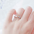 Double Cross Faith S925 Sterling Silver CZ Crystal Opening Ring for Women Teen Girls Dainty Adjustable Statement Engagement Finger Christian Finge...
