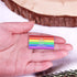 zhanghaoran Your Silence Will Not Protect You Rainbow Enamel Lapel Pin Rainbow Flag Badge Brooch LGBTQ Supporters Enamel Pin Pride Pin Support Gif...