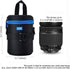 JJC Camera Lens Pouch Case for Canon EF 35mm Nikon Nikkor AF-S 55-200mm 18-300mm Tamron AF 18-200mm Fujifilm XF 56mm & More, Zipper Polyester Lens...