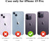 MMHUO for iPhone 15 Pro Case with Card Holder, Flower Magnetic Back Flip Case for iPhone 15 Pro Wallet Case for Women, Protective Case Phone Case ...