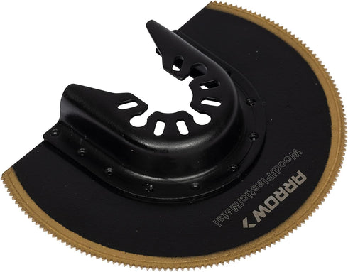 Arrow OSC35CA Titanium Coated Bi-Metal Oscillating Tool Radial Saw Blade for Woodworking, Drywall, PVC, and Metal, 3-1/2 Inch...