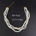 Missgrace Boho Women Dainty 1920s Pearls Layered Short Choker Necklaces for Women Gold Prom Party Multilayered Choker Necklace for Women...