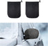 2PCS Car Side Mirror Snow Cover, Waterproof Auto Rearview Protector with Drawstring, Frost Guard Mirror Cover Keeps Ice and Snow Off, Universal Ve...