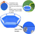 Small Animals Tent,Reptiles Cage,Breathable Transparent Pet Playpen Pop Open Outdoor/Indoor Exercise Fence,Portable Yard Fence (Upgrade Blue)...