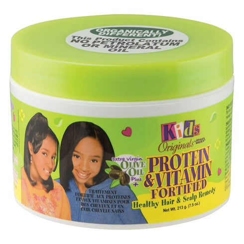 Originals by Africa's Best Kids Protein & Vitamin Fortified Healthy Hair & Scalp Remedy, With Extra Virgin Olive Oil, Mineral Oil & Petrolatum Fre...