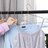Seropy Coat Hangers Clothes 10 Pack Wire Hangers Heavy Duty Stainless Steel Hangers with Non Slip Grooves, 16.5 Inch Ultra Thin Metal Hangers Spac...