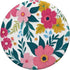 Colorful Blooming Flowers Floral Pattern PopSockets Standard PopGrip...