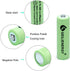 AA 600mAh 1.2V NiMH Rechargeable Batteries for Solar Light,Solar Lamp,Garden Lights Green(4 PCS)...