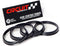Circuit Performance 73.1mm OD to 63.4mm ID Black Plastic Polycarbonate Hub Centric Rings...